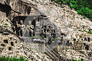 Longmen Grottoes, Luoyang, China